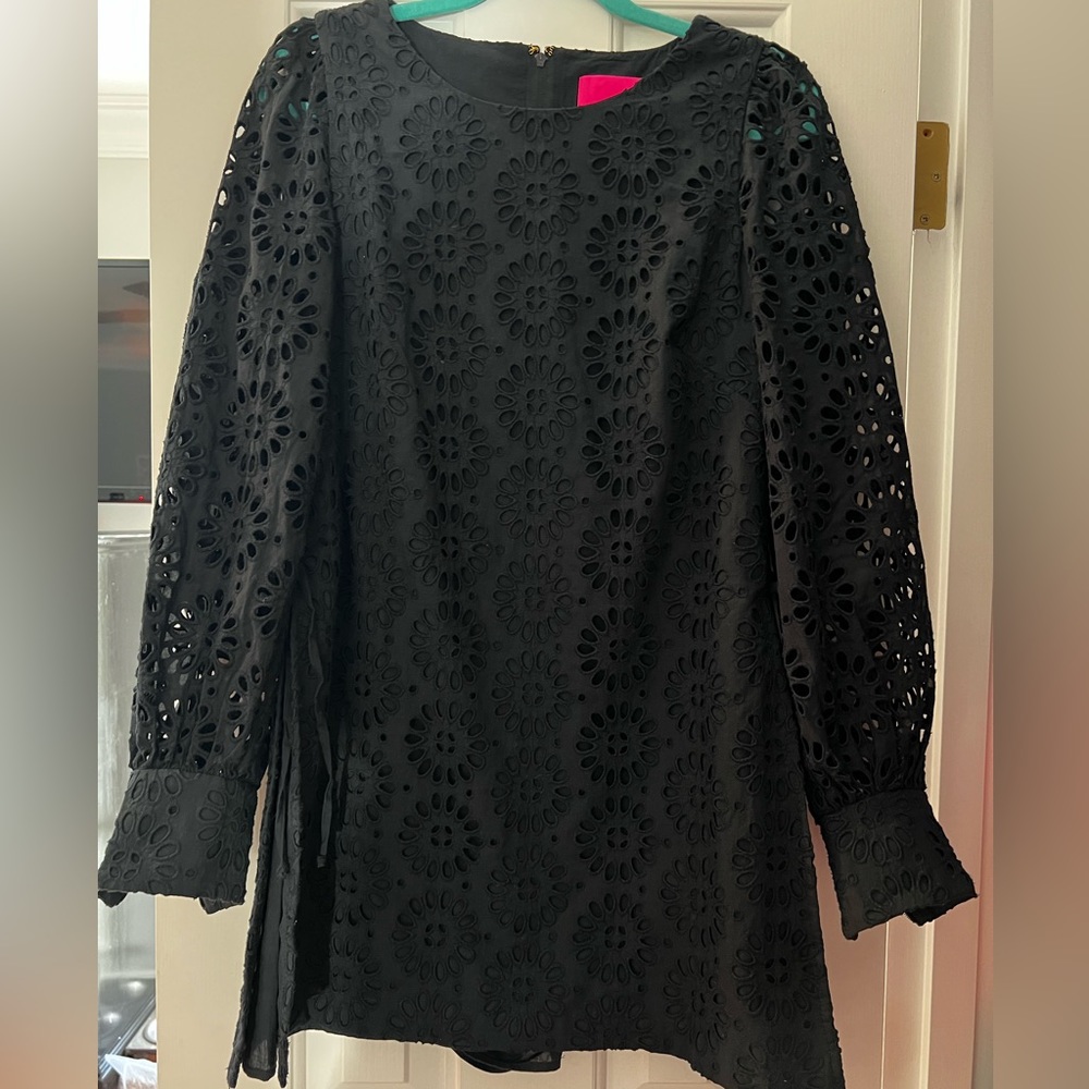 Lilly Pulitzer Black Lace Jumpsuit